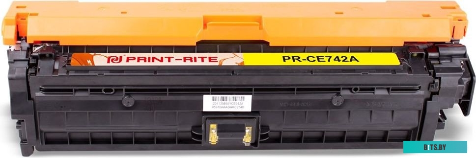 PR-CE742A Картридж Print-Rite PR-CE742A CE742A желтый (7300стр.) для HP LJ CP5220/CP5221/CP5223/CP5225