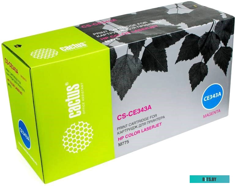 CS-CE343AV Картридж лазерный Cactus CS-CE343AV пурпурный (16000стр.) для HP CLJ M775