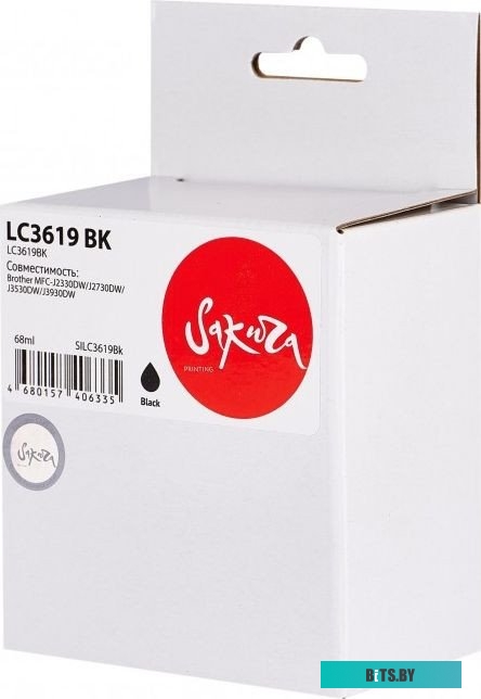 Струйный картридж Sakura LC3619Bk SILC3619BK