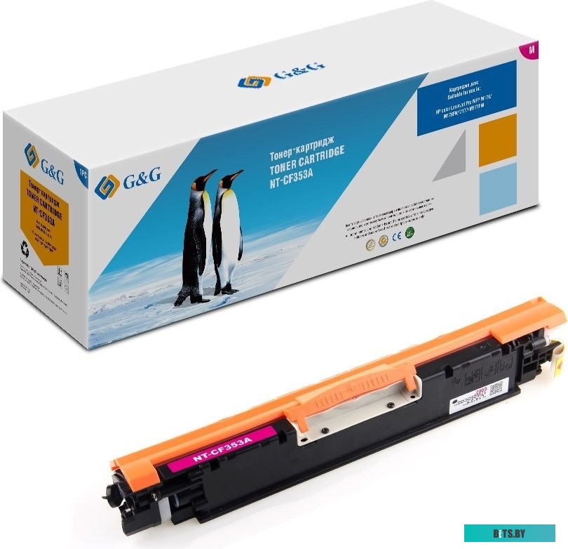 Картридж G&G NT-CF353A пурпурный (1000стр.) для HP CLJ Pro MFP M176/M176FN/M177/M177FW