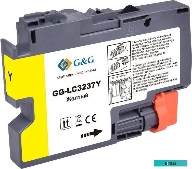 Картридж G&G GG-LC3237Y, желтый / GG-LC3237Y
