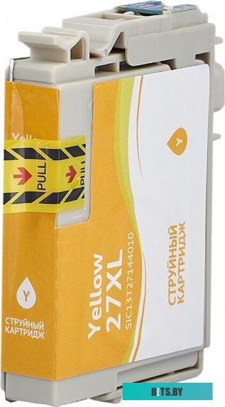 Струйный картридж Sakura 27XL Yellow SIC13T27144010.