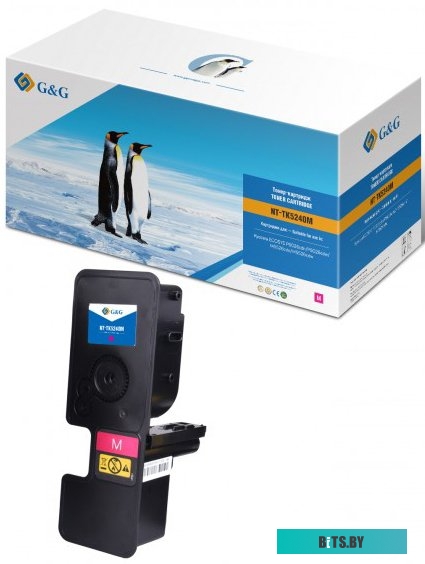 Картридж лазерный G&G GG-TK5240M пурпурный (3000стр.) для Kyocera ECOSYS P5026cdn/P5026cdw;ECOSYS M5526cdn/M5526cdw