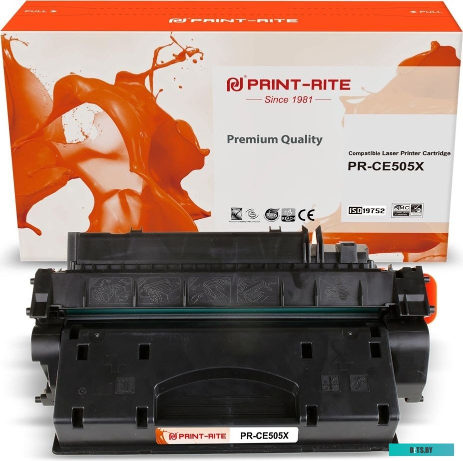 Картридж лазерный Print-Rite TFHAKEBPU1J PR-CE505A