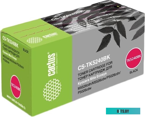 Картридж лазерный Cactus CS-TK5240BK-MPS TK-5240BK черный