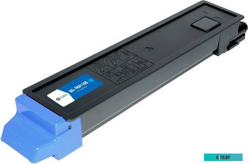 GG-TK8110C Картридж G&G toner-cartridge for Kyocera ECOSYS M8130cidn/M8124cidn 1T02P3CAX0 6000 стр. голубой