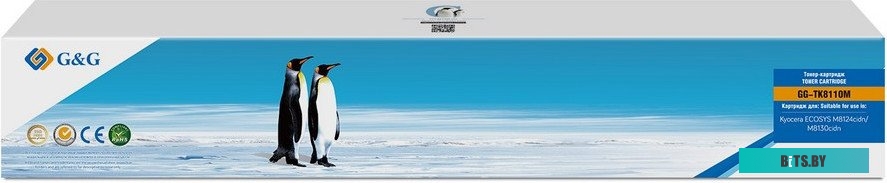 GG-TK8110M G&G toner-cartridge for Kyocera ECOSYS M8130cidn/M8124cidn 1T02P3BAX0 6000 стр. пурпурный