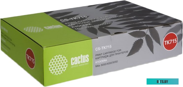Картридж лазерный Cactus CS-TK715 черный