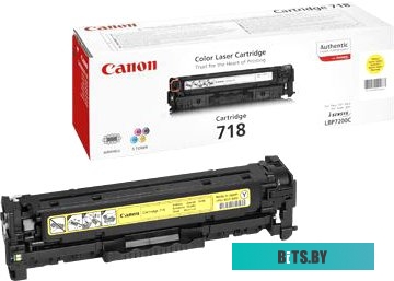 Картридж Canon 718 Yellow (2659B002AA)