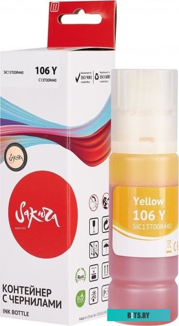 Контейнер с чернилами Sakura C13T00R440 106 Y