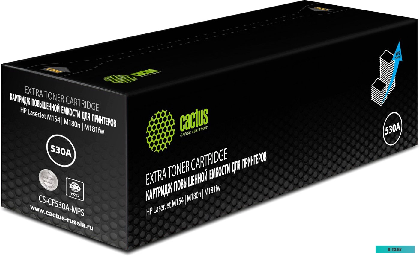 Картридж CACTUS CS-CF530A-MPS (аналог HP CC530A)