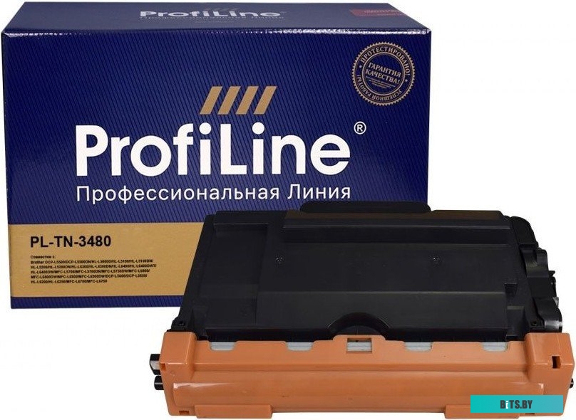 PR-TN3480 Картридж лазерный Print-Rite TFB557BPU1J PR-TN3480 TN-3480 черный (8000стр.) для Brother DCP L5500DN/L6600DW