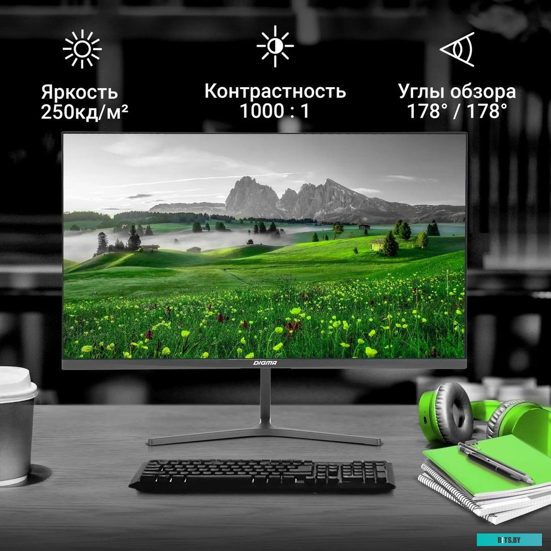 Монитор Digma Progress 24P503F 1927999 DM24SB04.