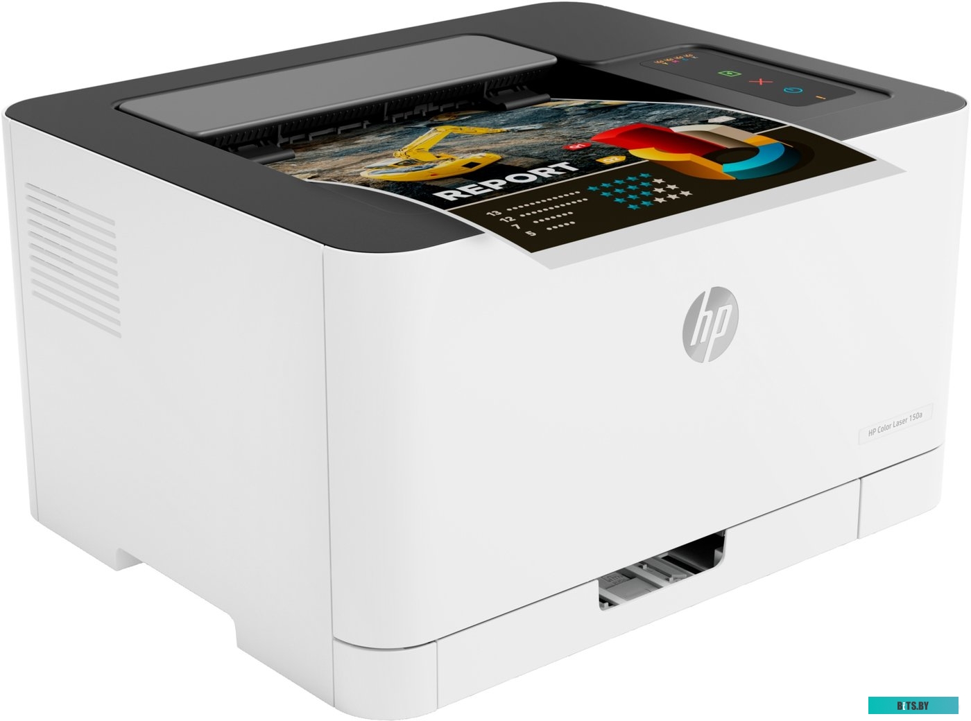 Принтер HP Color Laser 150a Printer (A4,600x600dpi, (18(4)ppm, 64Mb, USB 2.0, 1tray 150, cartridges 700b &500cmy pages in box,repl.SL-C430 ) 4ZB94A#B1