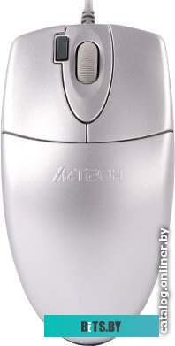 Мышь A4Tech OP-620D (серебристый)