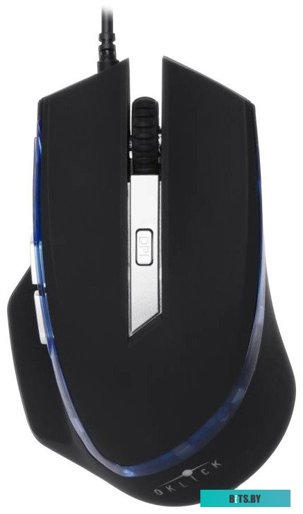 Мышь Oklick 715G Gaming Optical Mouse Black/Blue (754785)