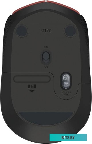 Мышь Logitech M170 Wireless (красный)