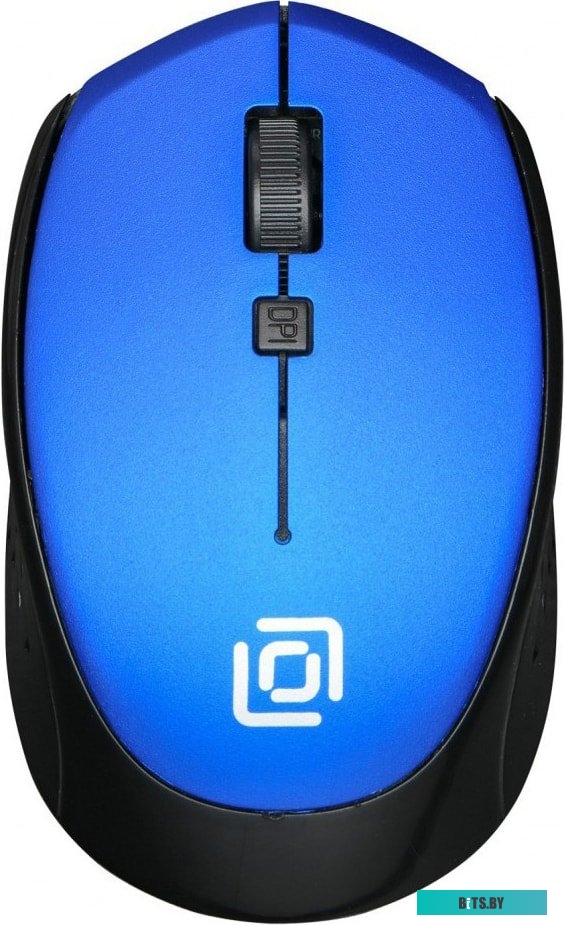 Мышь Oklick 488MW (черный/синий) <1196569>