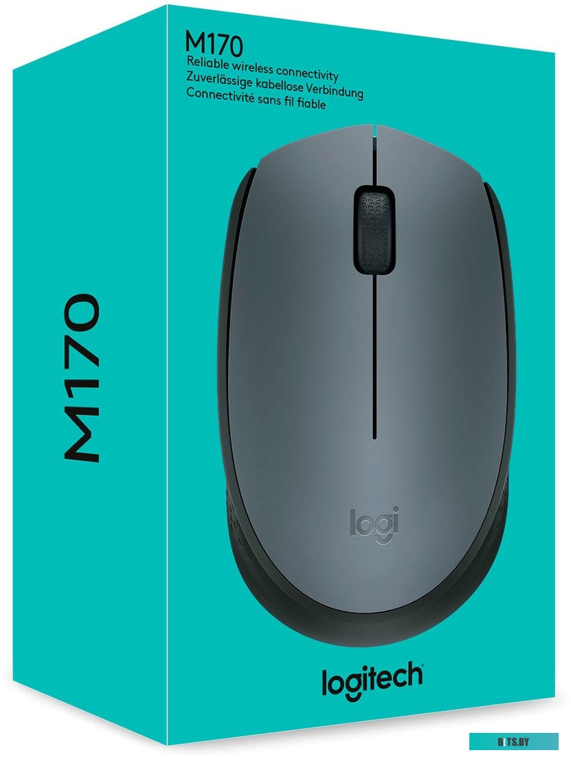 Мышь Logitech M170 Wireless (серый) 910-004642/910-004646