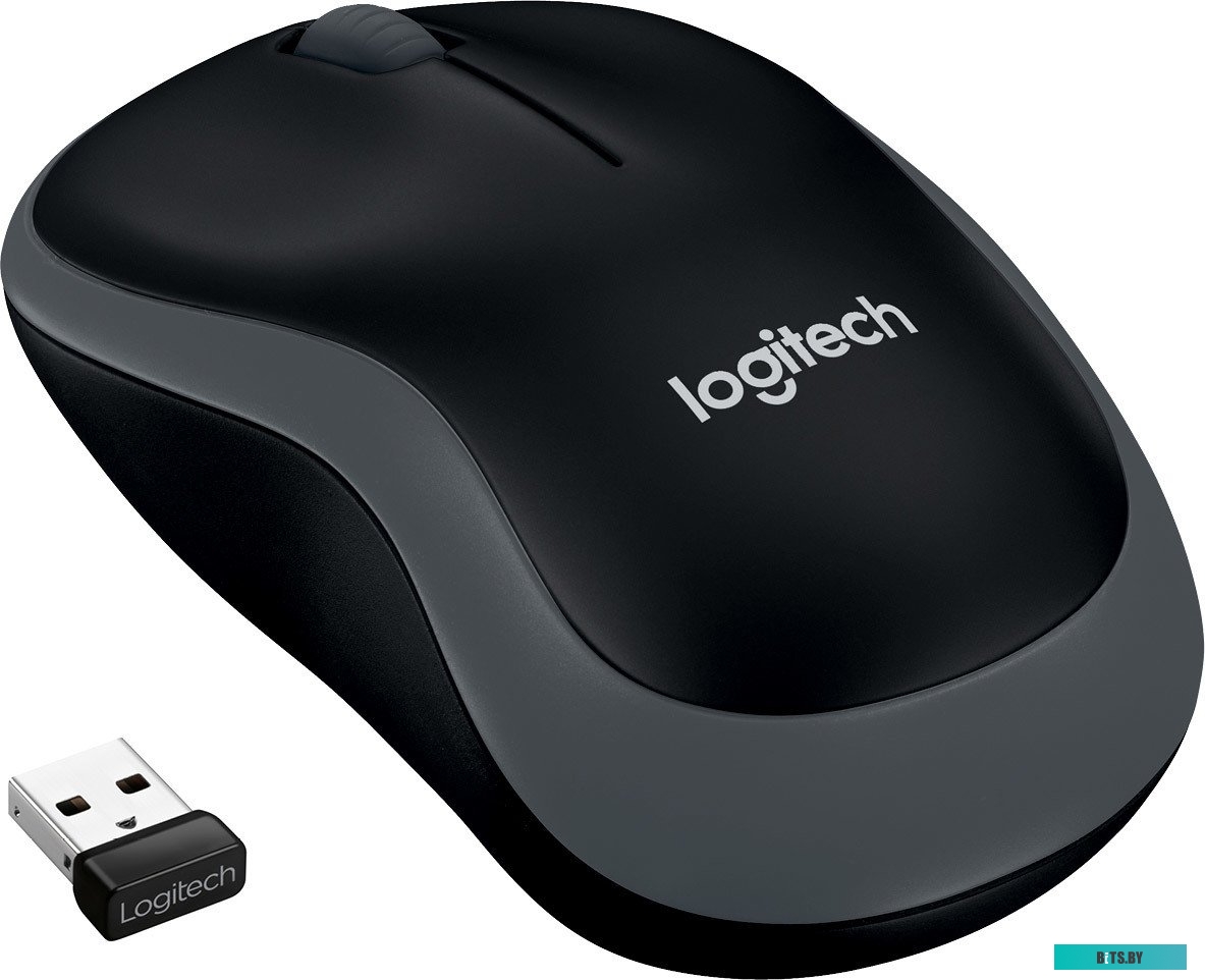 Мышь Logitech M185 (черный/серый) 910-002235/910-002252