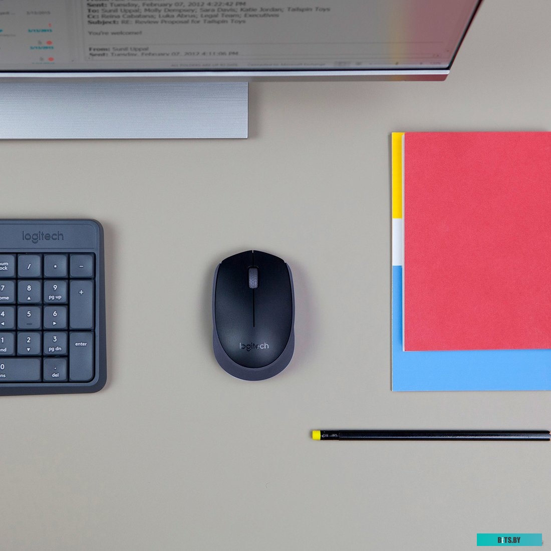 Мышь Logitech M171 (черный) 910-004643/910-004424/910-004655