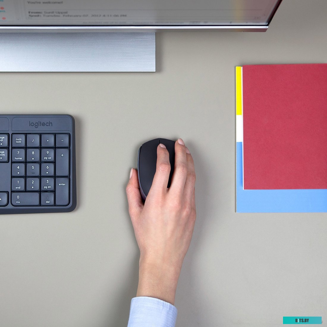 Мышь Logitech M171 (черный) 910-004643/910-004424/910-004655