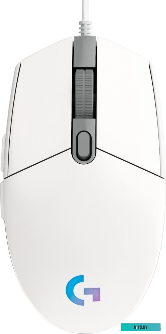 Мышь Logitech G102 Lightsync (белый)