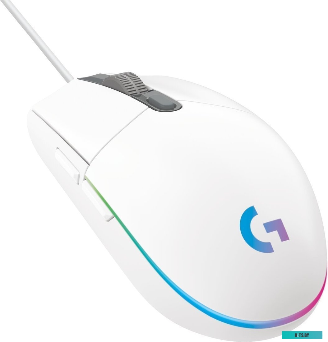 Мышь Logitech G102 Lightsync (белый)