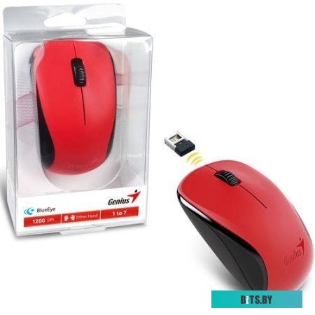 Мышь Genius NX-7000 (красный)