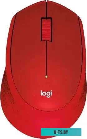 Мышь Logitech M331 Silent Plus (красный)