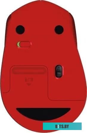Мышь Logitech M331 Silent Plus (красный)