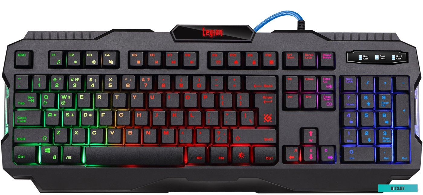 Клавиатура Defender Legion GK-010DL <45010>