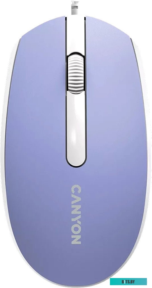 Мышь Canyon M-10 (сиреневый/белый)