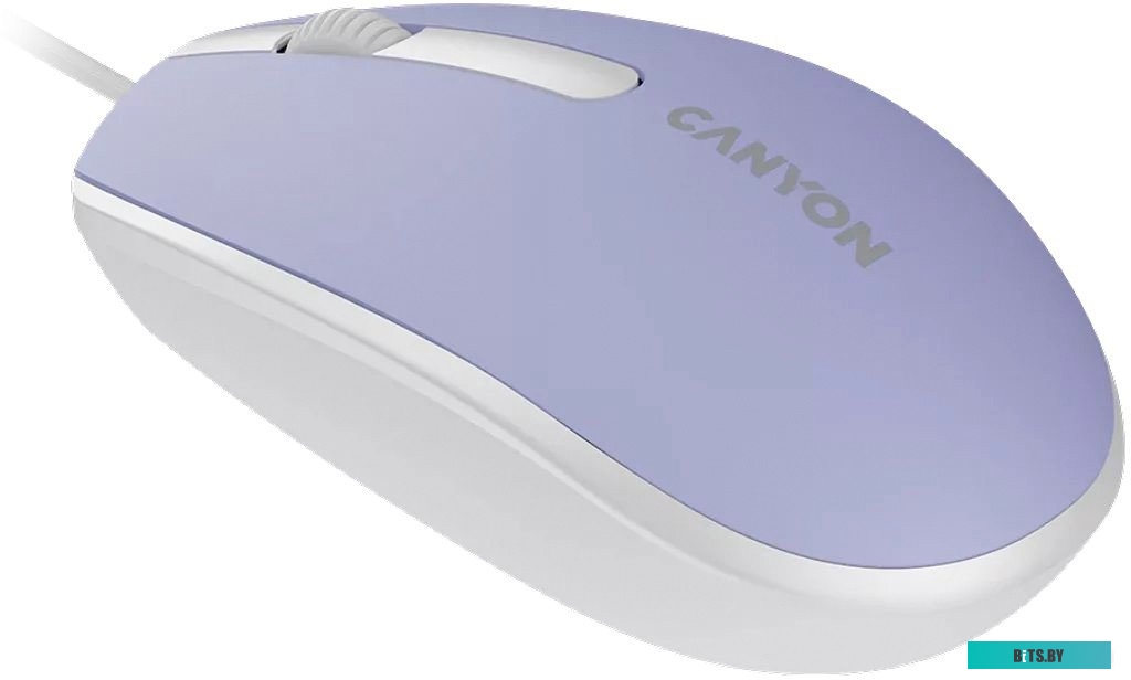 Мышь Canyon M-10 (сиреневый/белый)