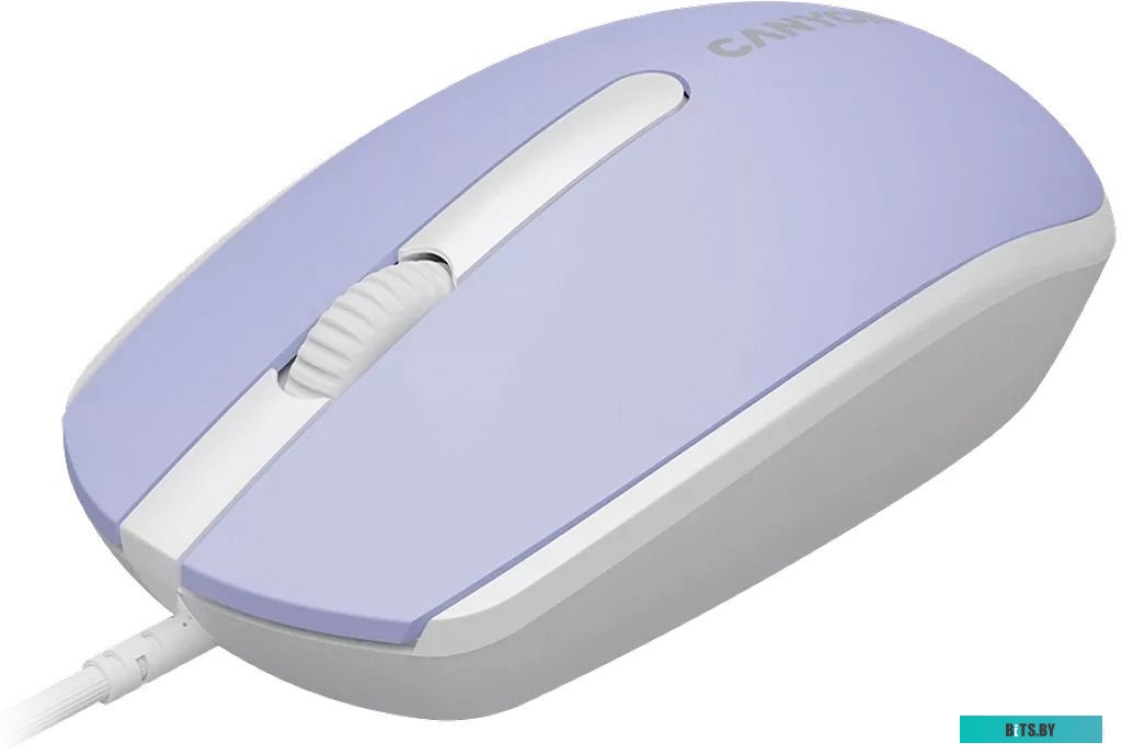 Мышь Canyon M-10 (сиреневый/белый)