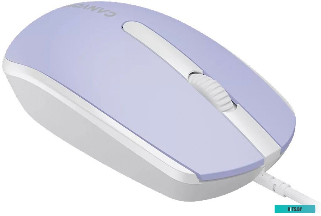 Мышь Canyon M-10 (сиреневый/белый)
