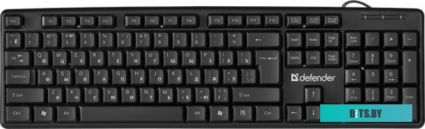 Клавиатура Defender Element HB-520 USB (черный) <45522>