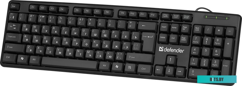Клавиатура Defender Element HB-520 USB (черный) <45522>