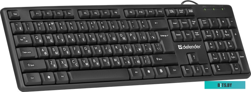 Клавиатура Defender Element HB-520 USB (черный) <45522>