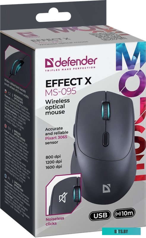 Игровая мышь Defender Effect X MS-095