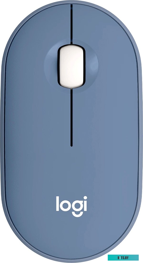 Мышь Logitech M350 Pebble (темно-синий)