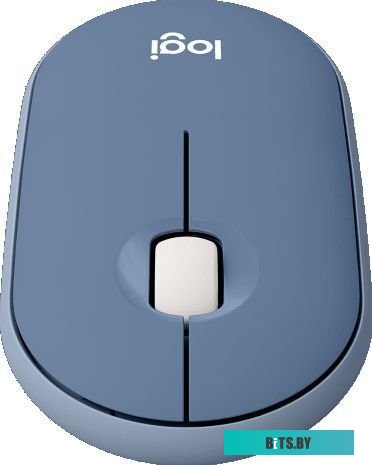 Мышь Logitech M350 Pebble (темно-синий)