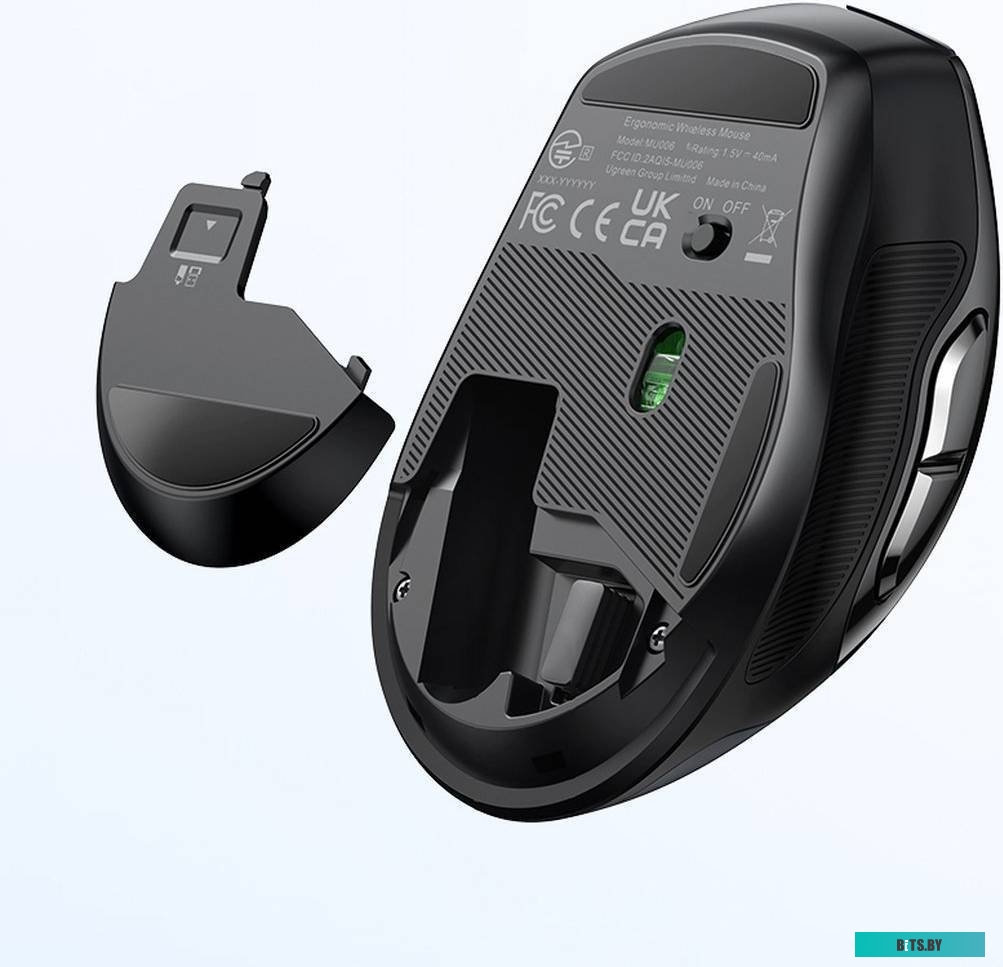 MU006-90545 2.4G, 1000/1600/2000/4000 DPI, Black Мышь UGREEN MU006-90545 2.4G, 1000/1600/2000/4000 DPI, Black