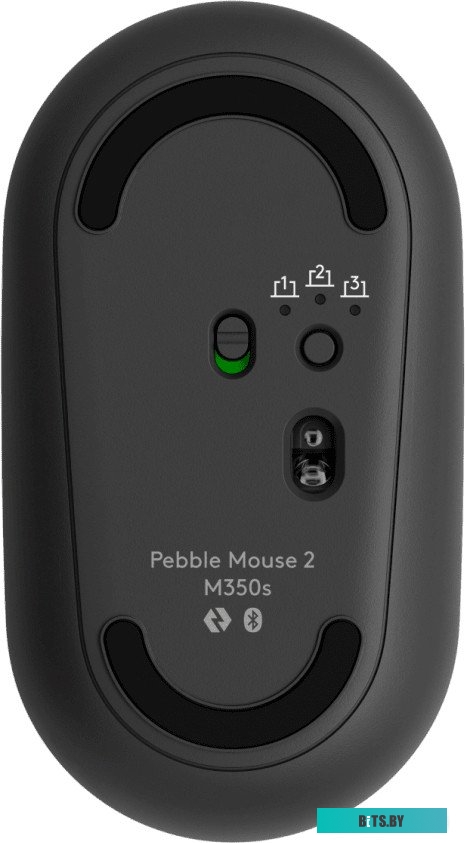 Мышь Logitech M350S Pebble 2 (графит)
