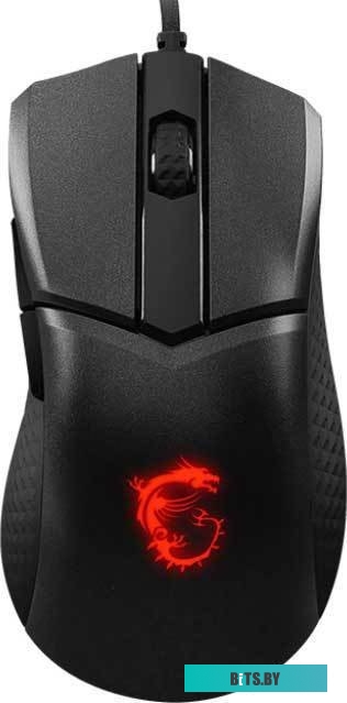 Мышь  проводная Gaming Mouse MSI Clutch GM11, Wired, DPI 5000, symmetrical design, RGB lighting, Black S12-0402030-CLA