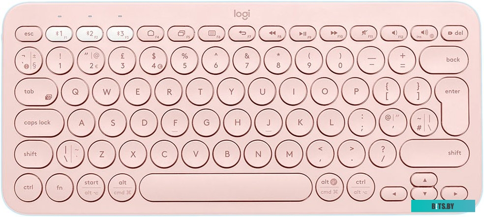 Клавиатура Logitech Multi-Device K380 Bluetooth (розовый) <920-010569>
