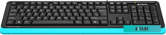 Клавиатура A4Tech Fstyler FKS10 (черный/синий)