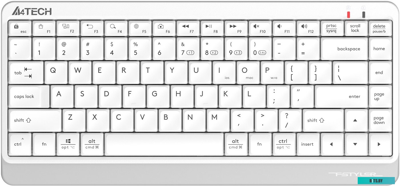 Клавиатура A4Tech Fstyler FBK11 (белый)