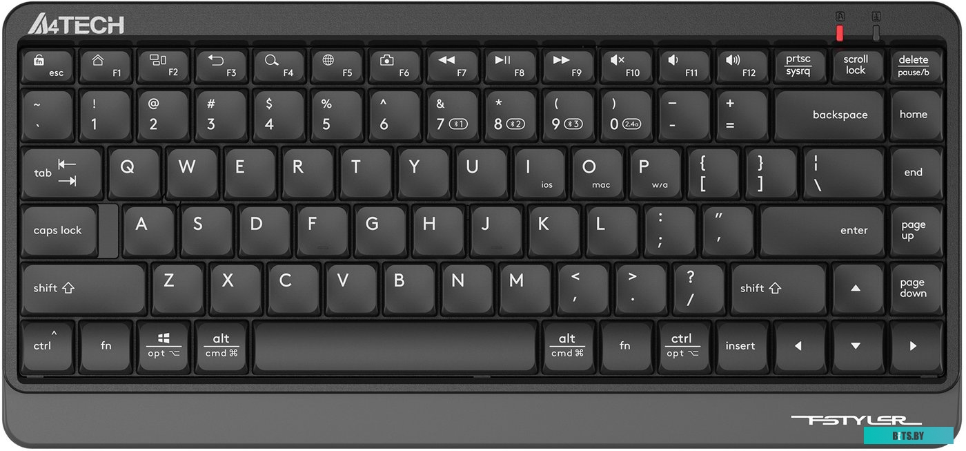 Клавиатура A4Tech Fstyler FBK11 (серый)