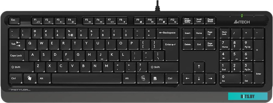 Клавиатура A4Tech Fstyler FK10 (черный/серый)